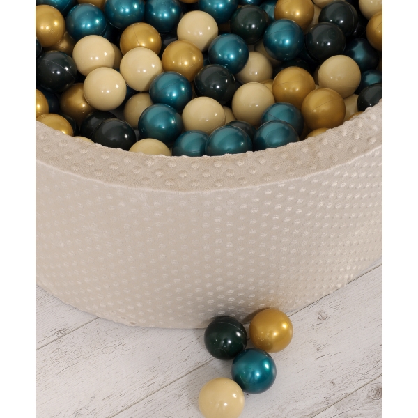 Piscinetta Morbida di Palline con Palline Beige