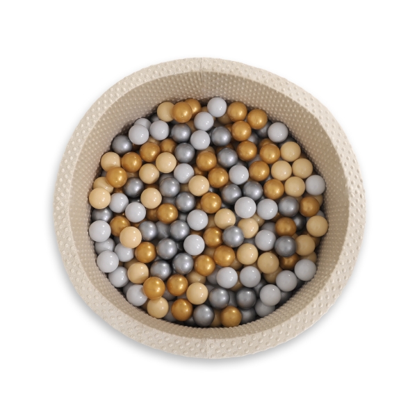 Piscinetta Morbida di Palline con Palline Beige