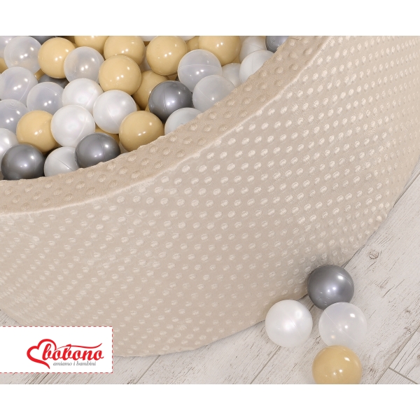 Piscina beige palline cameretta bambini