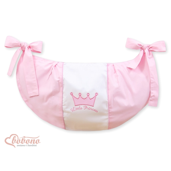 Sacca per Giocattoli per Lettino Rosa Little Prince/Princess