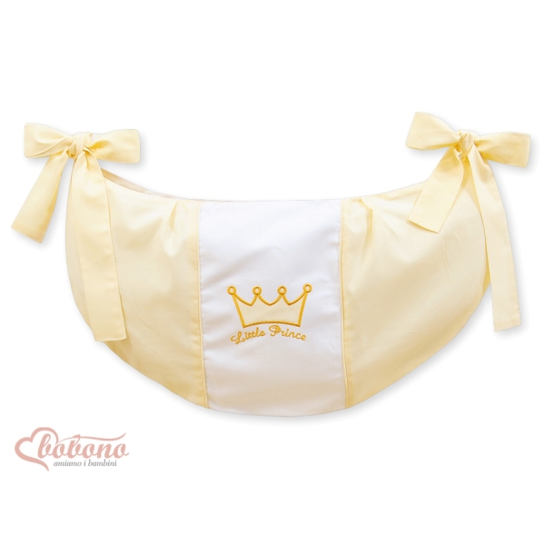 Sacca per Giochi Giocattoli Creme Little Prince/Princess
