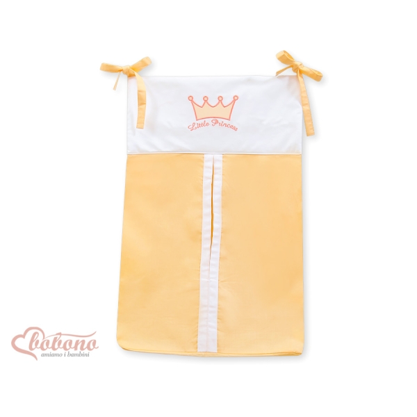 Sacca per Pannolini per Lettino Neonato Pesca Little Prince/Princess