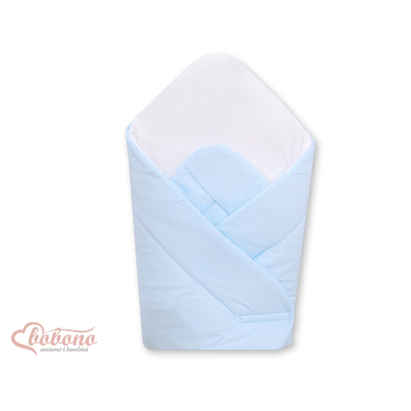 Sacco Nanna con Struttura Rigida - Cuori Blu a Strisce Cuori