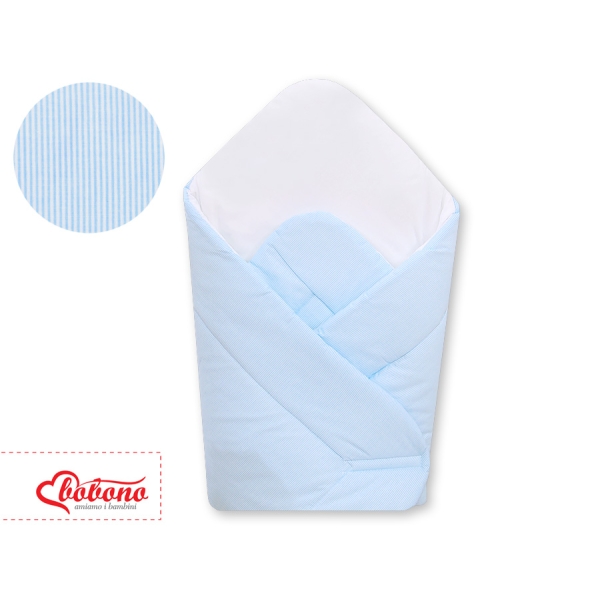 Sacco Nanna con Struttura Rigida - Cuori Blu a Strisce Cuori