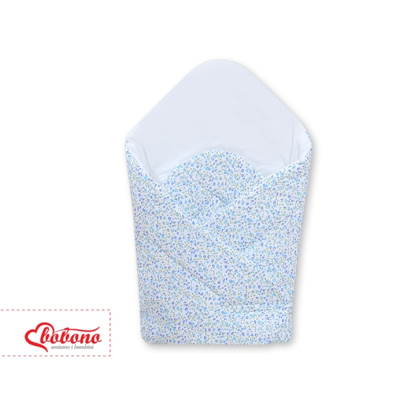 Sacco Nanna con Struttura Rigida - Cuori Blu Fiori Fiori Cuori