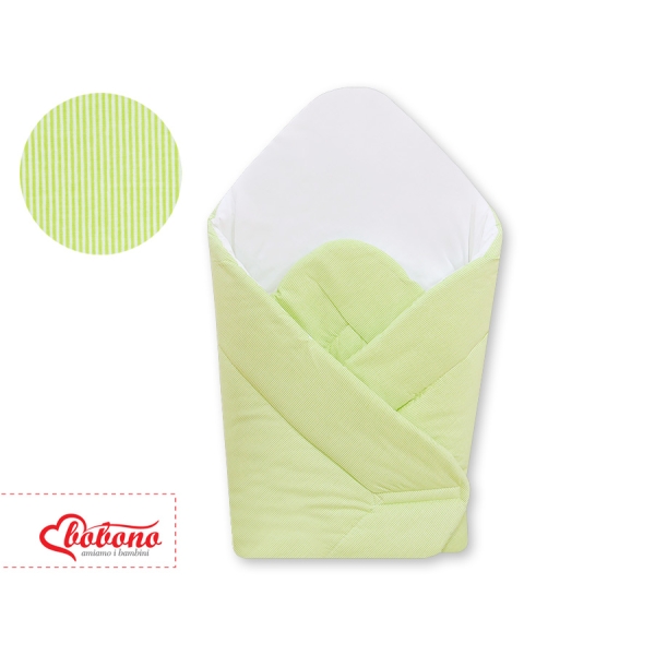 Sacco Nanna con Struttura Rigida - Cuori Verde a Strisce Cuori