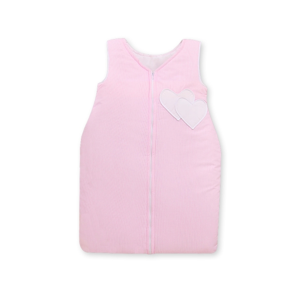 Sacco Nanna Neonati Rosa a Strisce Cuori