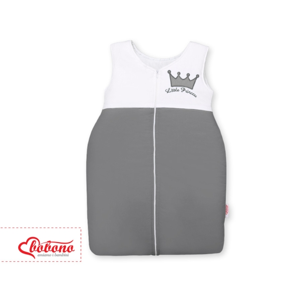 Sacco Nanna per Neonati Antracite Little Prince/Princess
