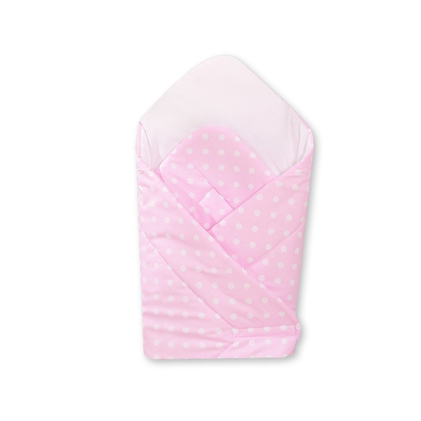 Sacco Nanna Rosa Pois Bianchi Cuori