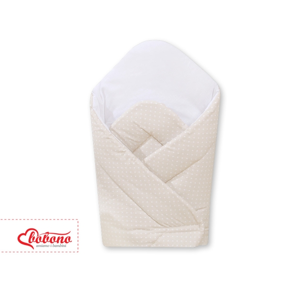 Sacco per Dormire Beige Pois Bianchi Cuori