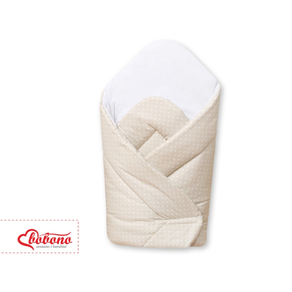 Sacco per Dormire Beige Pois Bianchi Cuori