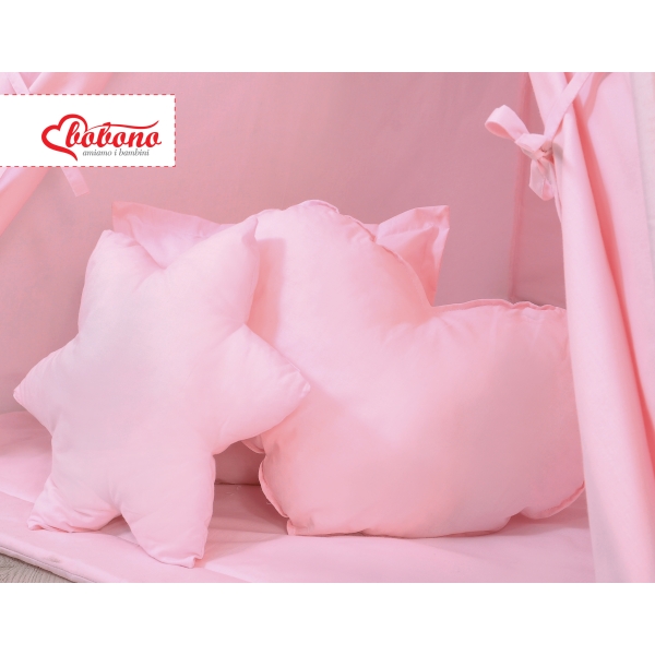 Set 3 Cuscini Rosa
