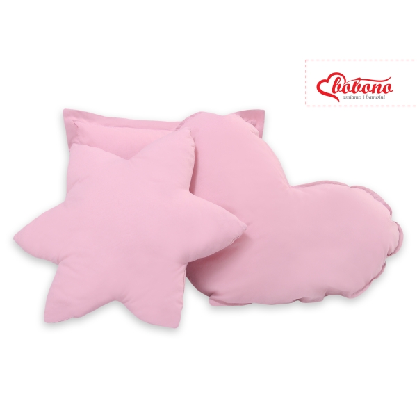 Set 3 Cuscini Rosa