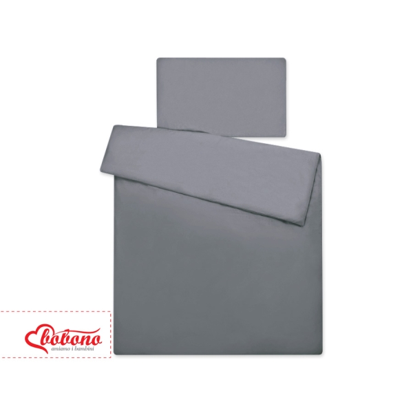 Set Biancheria 2 parti Antracite Cuori