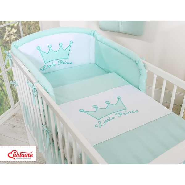 Set Biancheria 2 parti Menta Little Prince/Princess