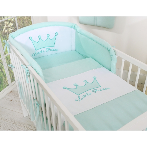 Set Biancheria 2 parti Menta Little Prince/Princess