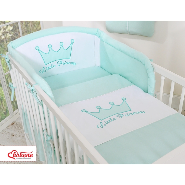 Set Biancheria 2 parti Menta Little Prince/Princess