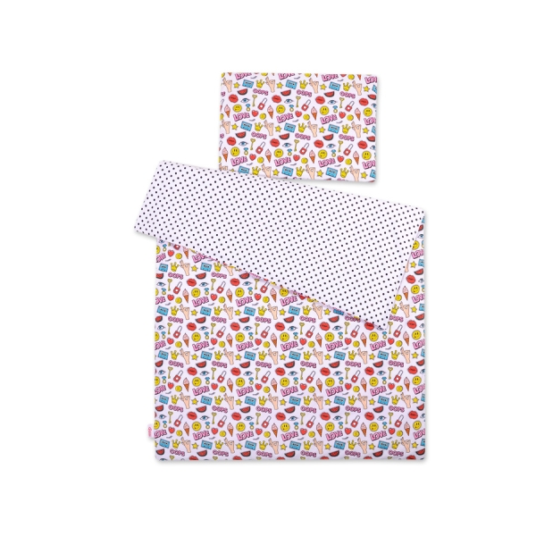 Set Biancheria da Letto 140x200cm 2 parti - Junior Amore