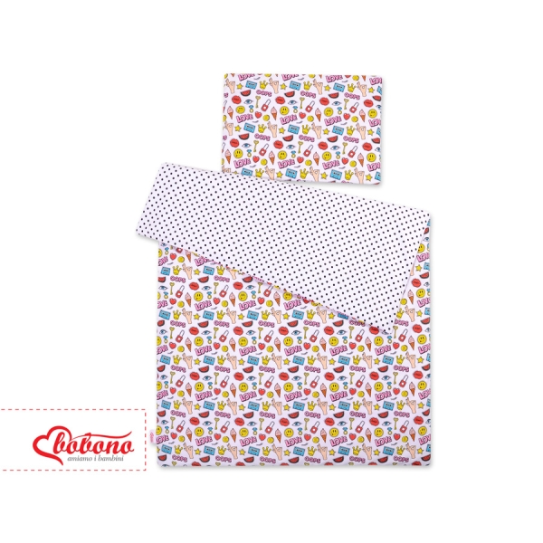Set Biancheria da Letto 140x200cm 2 parti - Junior Amore