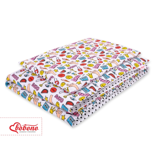 Set Biancheria da Letto 140x200cm 2 parti - Junior Amore