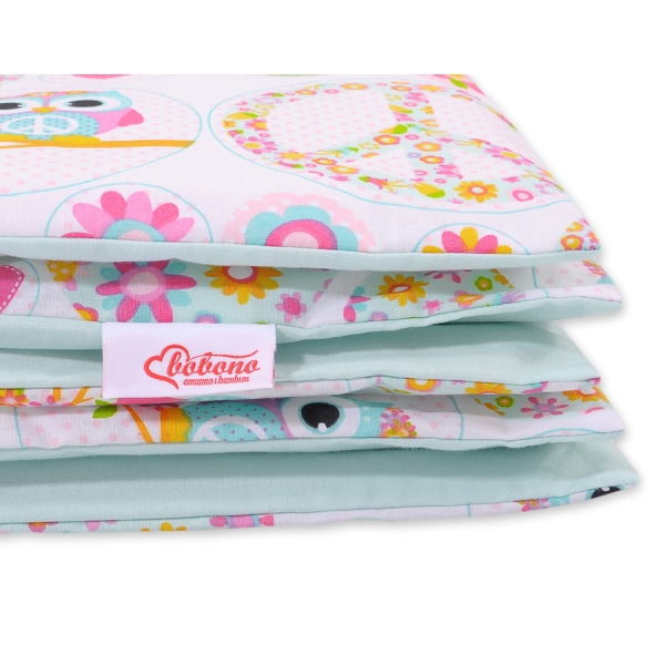 Set Biancheria da Letto 140x200cm 2 parti - Junior Gufi
