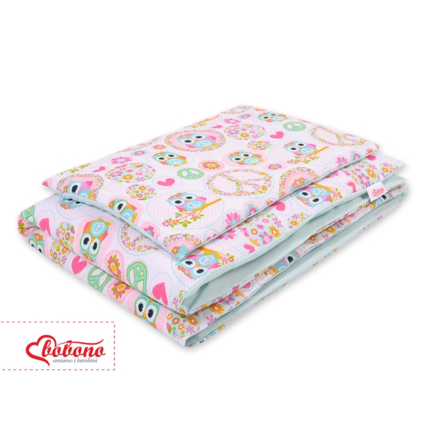 Set Biancheria da Letto 140x200cm 2 parti - Junior Gufi