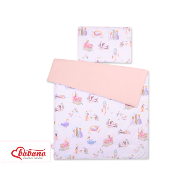 Set Biancheria da Letto 140x200cm 2 parti - Junior Principessa Delle Fiabe