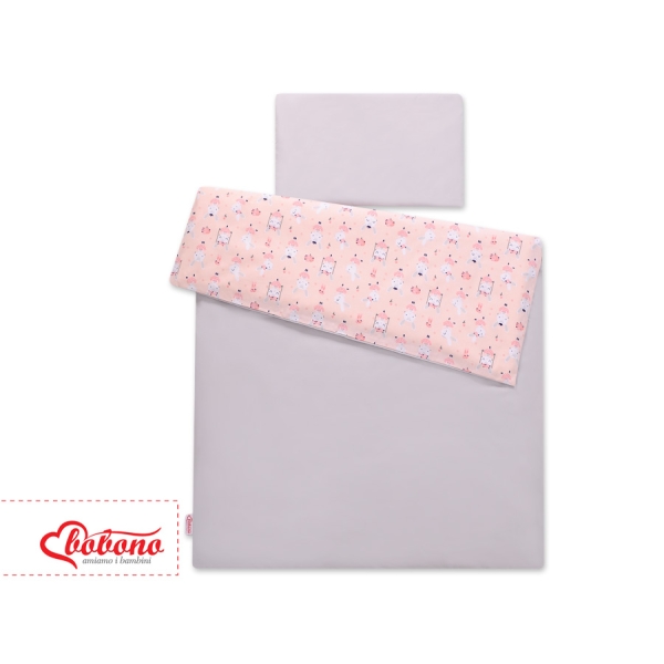 Set Biancheria da Letto 140x200cm 2 parti - Junior Rosa Ballerine