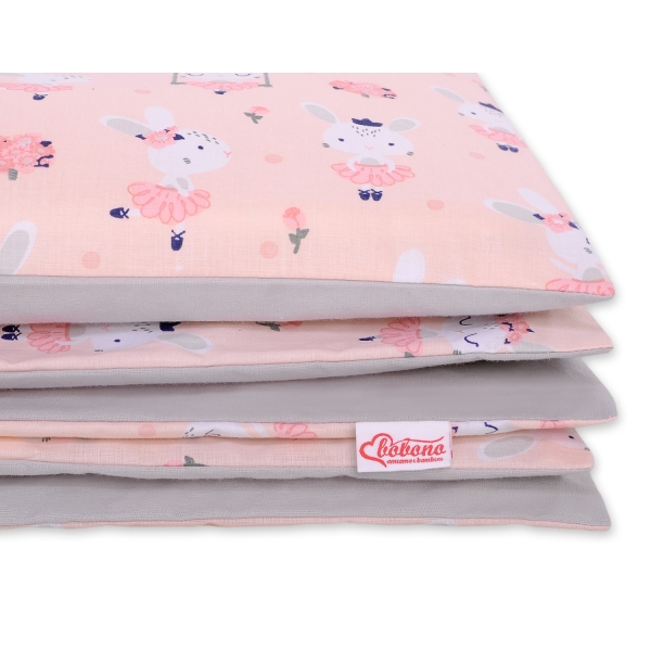 Set Biancheria da Letto 140x200cm 2 parti - Junior Rosa Ballerine