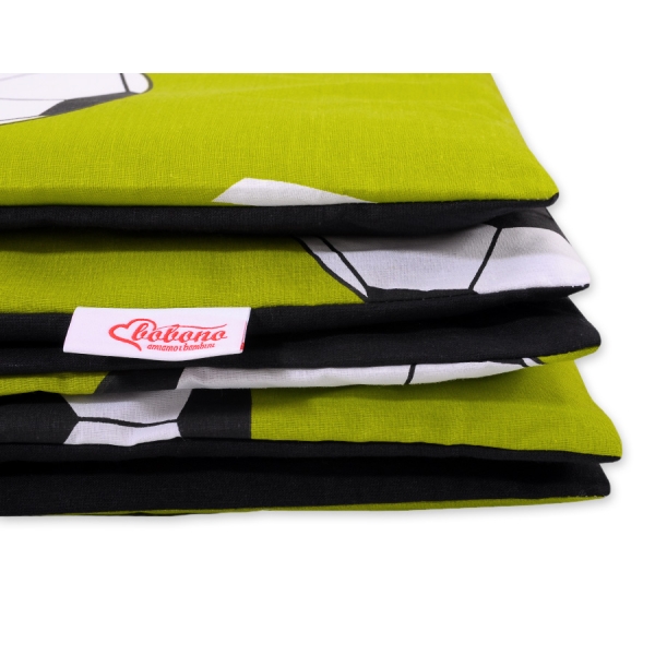 Set Biancheria da Letto 140x200cm 2 parti - Junior Verde Calcio