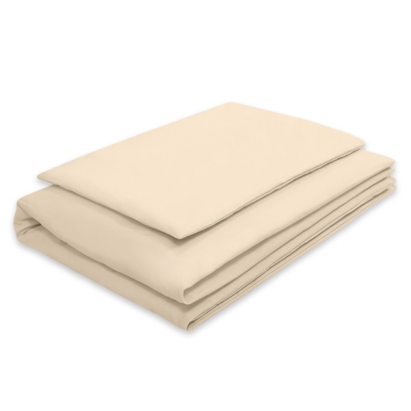 Set Biancheria da Letto 2 parti Beige