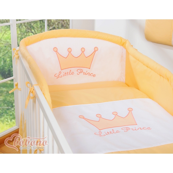 Set Biancheria De Lettino 3 parti Pesca Little Prince/Princess