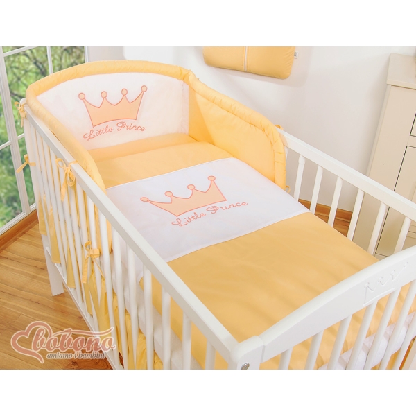 Set Biancheria De Lettino 3 parti Pesca Little Prince/Princess