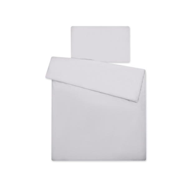 Set Biancheria Lettino 2 parti Grigio