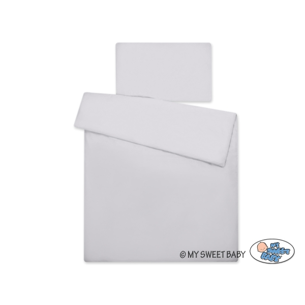 Set Biancheria Lettino 2 parti Grigio