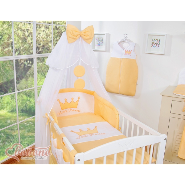 Set Biancheria Notte Para Neonato 11 parti Pesca Little Prince/Princess