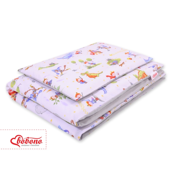 Set Biancheria per Lettino 100x135 2 parti - Mini Gatto Maschio