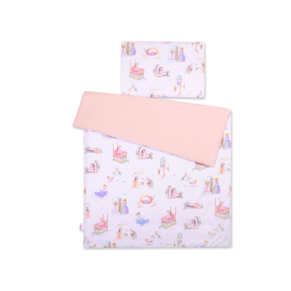 Set Biancheria per Lettino 100x135 2 parti - Mini Principessa Delle Fiabe
