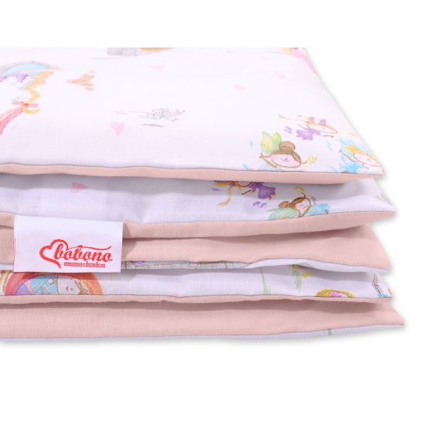 Set Biancheria per Lettino 100x135 2 parti - Mini Principessa Delle Fiabe