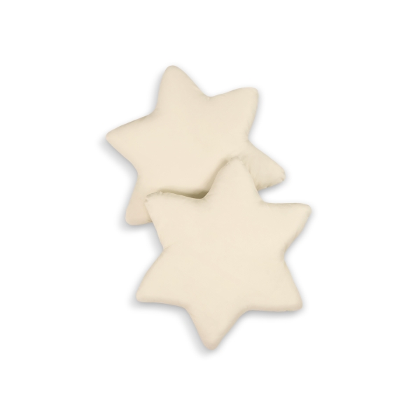 Set di 2 Cuscini per Baldacchino Beige