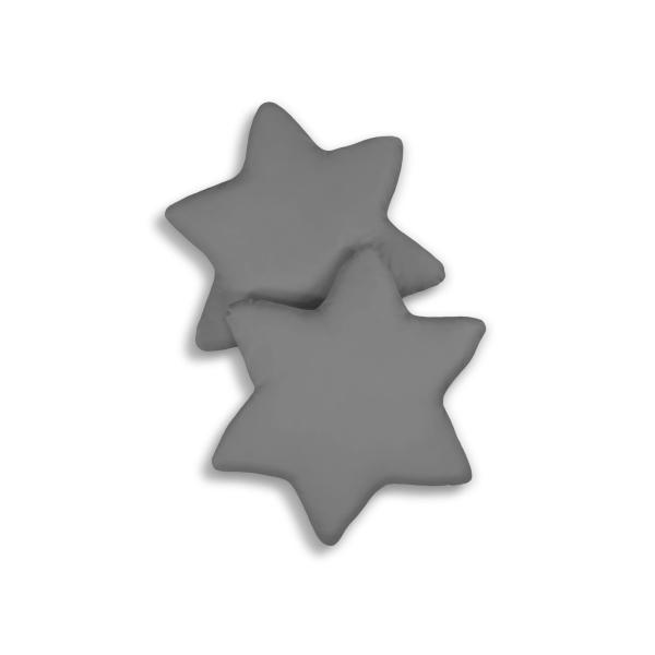 Set di 2 Cuscini per Baldacchino Grigio Antracite