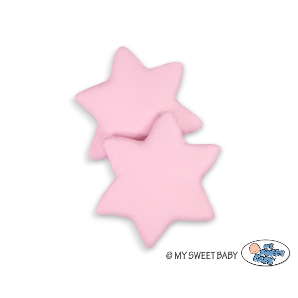 Set di 2 Cuscini per Baldacchino Rosa