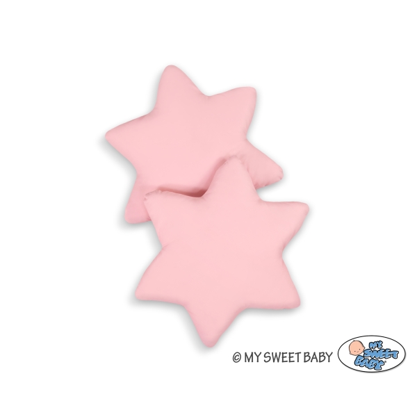 Set di 2 Cuscini per Baldacchino Rosa Scuro