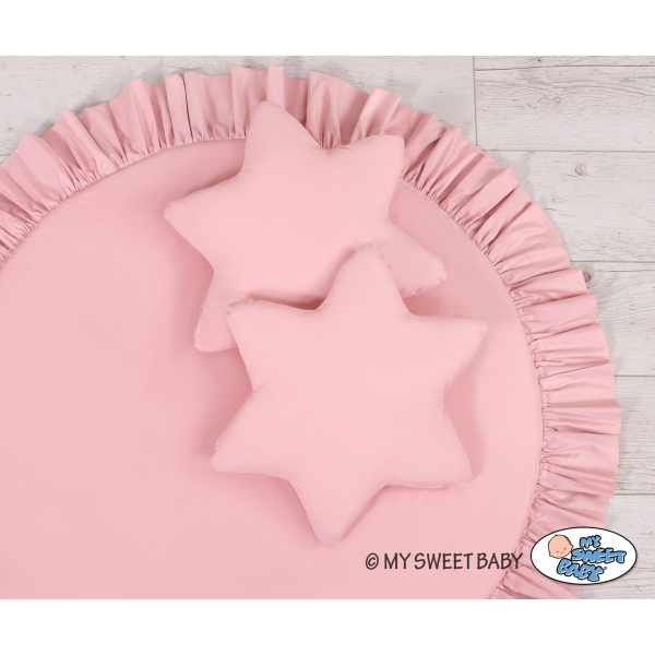 Set di 2 Cuscini per Baldacchino Rosa Scuro
