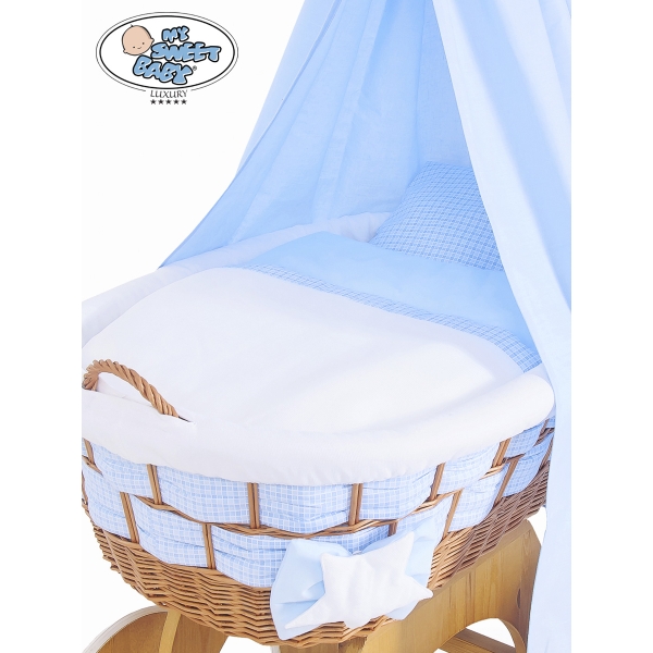 Set di Biancheria per Culla con Baldacchino 4 parti Isabella