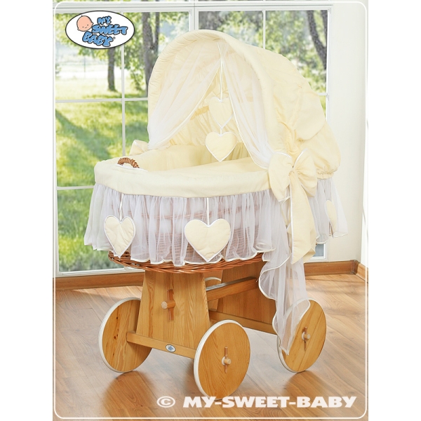 Set di Biancheria per Culla con Cappuccio 2 parti