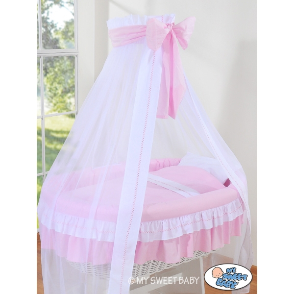 Set di Biancheria per Culla con Voile-Drappo 4 parti