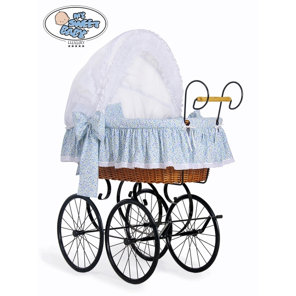 Set di Biancheria per Culla in Vimini 2 parti Jasmine