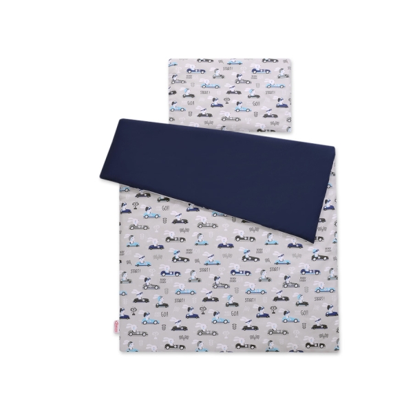 Set Doppia Faccia Biancheria da Letto 140x200cm 2 parti - Junior Dinos
