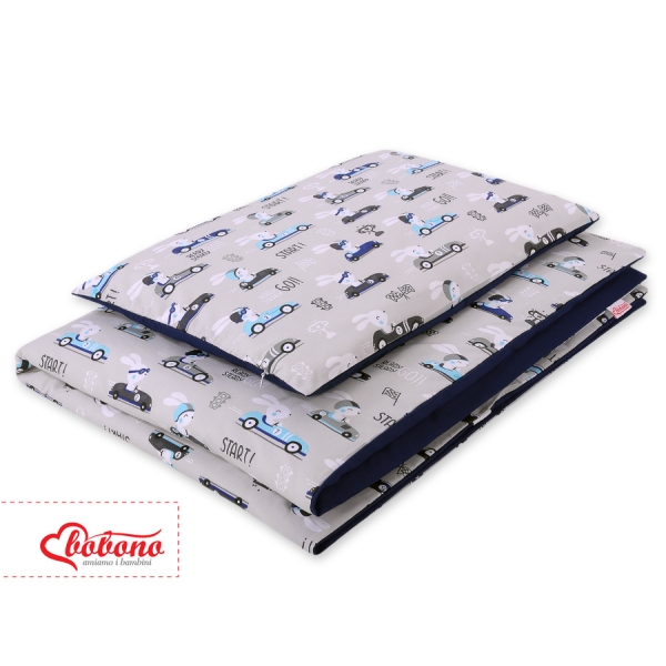Set Doppia Faccia Biancheria da Letto 140x200cm 2 parti - Junior Dinos